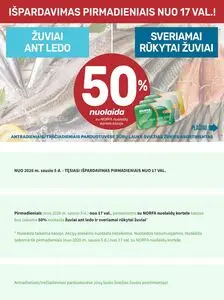 Reklaminis laikraštis Norfa, galioja nuo 2026-01-05 iki .