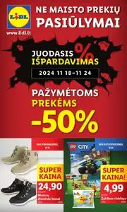 Reklaminis laikraštis Lidl, galioja nuo 2024-11-18 iki .